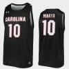Justin Minaya Jersey South Carolina Gamecocks College Basketball Black Replica #10