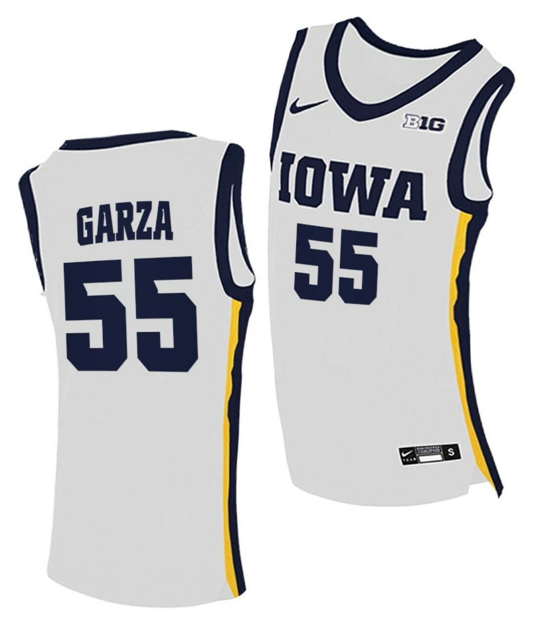 JLuka Garza Jersey Iowa Hawkeyes College Basketball Black Swingman #55 1 JLuka Garza Jersey Iowa Hawkeyes College Basketball Black Swingman #55