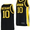 Joe Wieskamp Jersey Iowa Hawkeyes College Basketball Black #10 4 Joe Wieskamp Jersey Iowa Hawkeyes College Basketball Black #10