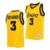 Jordan Bohannon Jersey #3 Iowa Hawkeyes Commemorative Classic Gold 2022 College Basketball