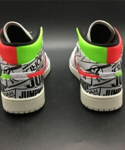 Air Jordan 1 Mid All Over Logos