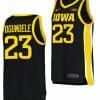 Josh Ogundele Jersey Iowa Hawkeyes College Basketball Black #23