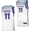Keyontae Johnson Jersey Kansas State Wildcats College Basketball 2023 NCAA March Madness White #11