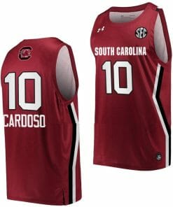 Kamilla Cardoso Jersey South Carolina Gamecocks College Basketball Wine #10