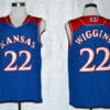 Kansas Jayhawks #22 Andrew Wiggins NCAA Basketball Jersey Royal Blue