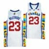 Kansas Jayhawks #23 Ben McLemore Jersey Sunflower Showdown White Basketball Jerseys