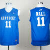 Kentucky Wildcats #11 Wall NCAA Basketball Jersey Blue
