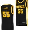 Luka Garza Jersey Iowa Hawkeyes College Basketball Swingman Black #55 4 Luka Garza Jersey Iowa Hawkeyes College Basketball Swingman Black #55