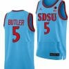 Lamont Butler Jersey San Diego State Aztecs College Basketball Blue Alternate #5