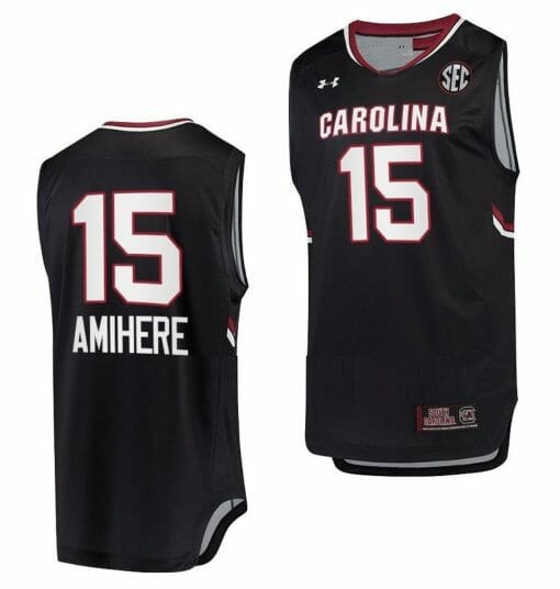 Laeticia Amihere Jersey South Carolina Gamecocks College Basketball Black #15