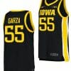 Luka Garza Jersey Iowa Hawkeyes College Basketball Black #55