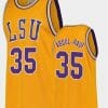 Mahmoud Abdul-Rauf Jersey LSU Tigers College Basketball Gold Replica #35