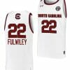 Milaysia Fulwiley Jersey South Carolina Gamecocks College Basketball White #22 5 Milaysia Fulwiley Jersey South Carolina Gamecocks College Basketball White #22