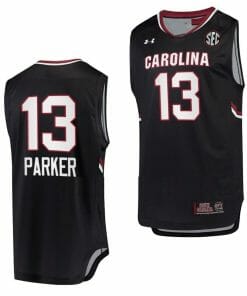 Martha Parker Jersey South Carolina Gamecocks Jersey College Basketball Black #13