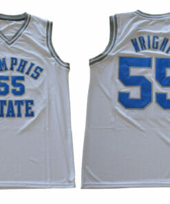 Memphis Tigers #55 Wright NCAA Basketball Jersey White