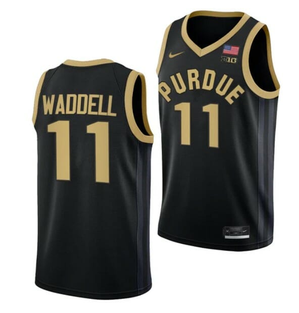 Men's #11 Brian Waddell Jersey Purdue Boilermakers College Basketball Jerseys Black 6 Men's #11 Brian Waddell Jersey Purdue Boilermakers College Basketball Jerseys Black