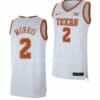 Men's #2 Arterio Morris Jersey Texas Longhorns College Basketball Jerseys White