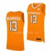 Men's #21 Olivier Nkamhoua Jersey Tennessee Volunteers College Basketball Jerseys Orange