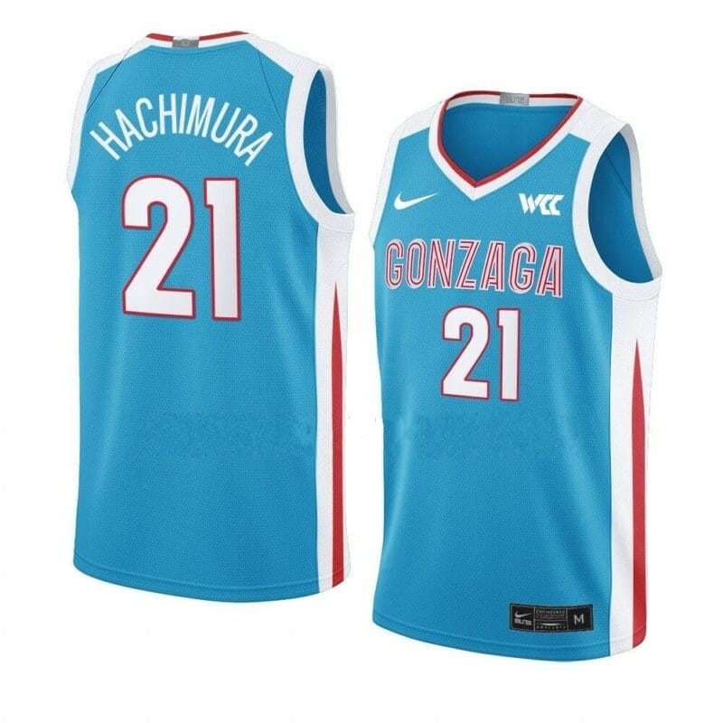 Men's #21 Rui Hachimura Jersey Gonzaga Bulldogs College Basketball Jerseys Blue 6 Mens 21 Rui Hachimura Jersey Gonzaga Bulldogs College Basketball Jerseys Blue 1
