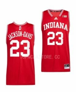 Men's #23 Trayce Jackson Davis Jersey Indiana Hoosiers College Basketball Jerseys Red