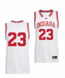 Men's #23 Trayce Jackson Davis Jersey Indiana Hoosiers College Basketball Jerseys White