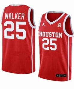 Men's #25 Jarace Walker Jersey Houston Cougars College Basketball Jerseys Red