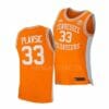 Men's #33 Uros Plavsic Jersey Tennessee Volunteers College Basketball Jerseys Orange Retro 3 Men's #33 Uros Plavsic Jersey Tennessee Volunteers College Basketball Jerseys Orange Retro
