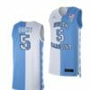 Men's #5 Armando Bacot Jersey North Carolina Tar Heels College Basketball Jerseys Blue White 2 Men's #5 Armando Bacot Jersey North Carolina Tar Heels College Basketball Jerseys Blue White