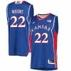 Men's Jayhawks #22 Andrew Wiggins Jersey Royal Classic College Basketball Jerseys