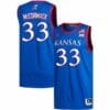 Mens Jayhawks #33 David McCormack Jersey Royal University College Basketball Jerseys 3 Mens Jayhawks #33 David McCormack Jersey Royal University College Basketball Jerseys