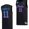 Michael Forrest Jersey FAU Owls College Basketball 2023 NCAA March Madness Black #11
