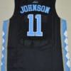 North Carolina Tar Heels #11 Brice Johnson NCAA Basketball Jersey Black