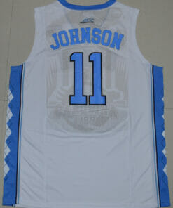 North Carolina Tar Heels #11 Brice Johnson NCAA Basketball Jersey White