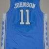 North Carolina Tar Heels #11 Brice Johnson NCAA Basketball Jersey Blue 5 North Carolina Tar Heels #11 Brice Johnson NCAA Basketball Jersey Blue