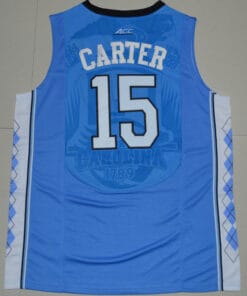 North Carolina Tar Heels #15 Vince Carter NCAA Basketball Jersey B