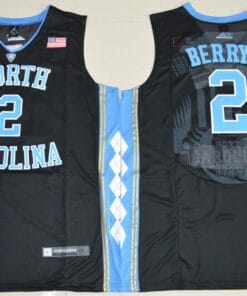 North Carolina Tar Heels #2 Joel Berry II NCAA Basketball Jersey Black