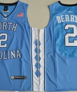 North Carolina Tar Heels #2 Joel Berry II NCAA Basketball Jersey Blue