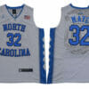 North Carolina Tar Heels #32 Maye NCAA Basketball Jersey White