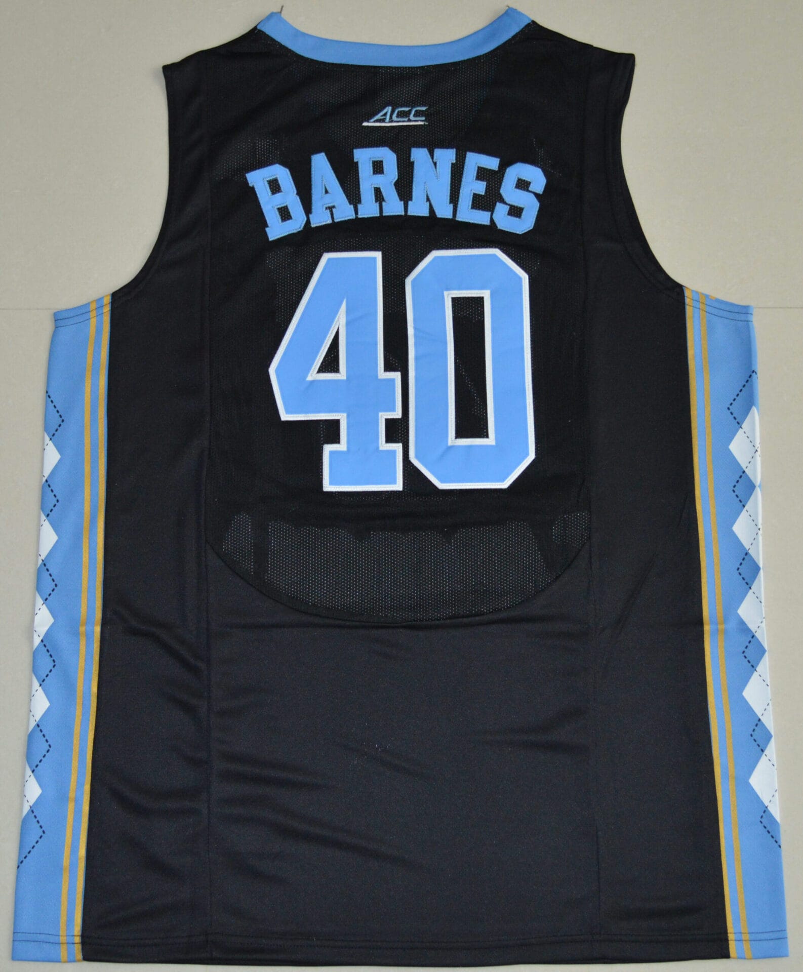 North Carolina Tar Heels #40 Harrison Barnes NCAA Basketball Jersey Black 1 North Carolina Tar Heels #40 Harrison Barnes NCAA Basketball Jersey Black