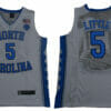 North Carolina Tar Heels #5 Little NCAA Basketball Jersey White