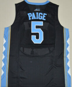 North Carolina Tar Heels #5 Marcus Paige NCAA Basketball Jersey Black
