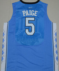 North Carolina Tar Heels #5 Marcus Paige NCAA Basketball Jersey Blue