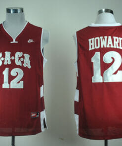 SACA High School #12 Dwight Howard NCAA Basketball Red