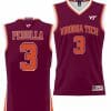 Sean Pedulla Jersey Virginia Tech Hokies College Basketball NIL Pick-A-Player Maroon #3