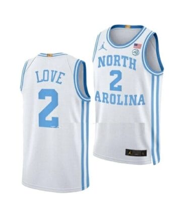 Men's #2 Caleb Love Jersey North Carolina Tar Heels College Basketball Jerseys White 6 Men's #2 Caleb Love Jersey North Carolina Tar Heels College Basketball Jerseys White