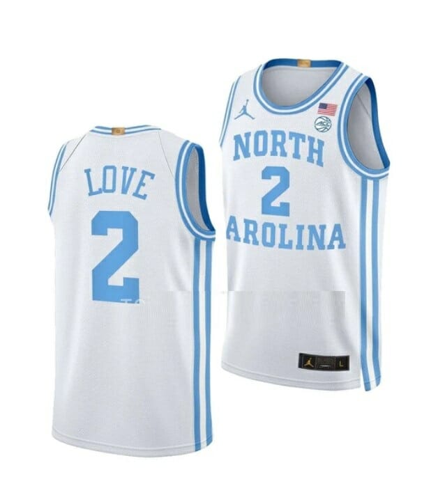 Men's #2 Caleb Love Jersey North Carolina Tar Heels College Basketball Jerseys White 1 Men's #2 Caleb Love Jersey North Carolina Tar Heels College Basketball Jerseys White