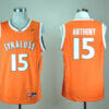 Syracuse #15 Camerlo Anthony NCAA Basketball Jersey Orange