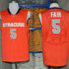 Syracuse #5 C.J Fair NCAA Basketball Jersey Orange