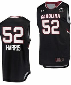Tyasha Harris Jersey South Carolina Gamecocks Jersey College Basketball Black #52