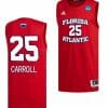 Tre Carroll Jersey FAU Owls College Basketball 2023 NCAA March Madness Red #25 3 Tre Carroll Jersey FAU Owls College Basketball 2023 NCAA March Madness Red #25